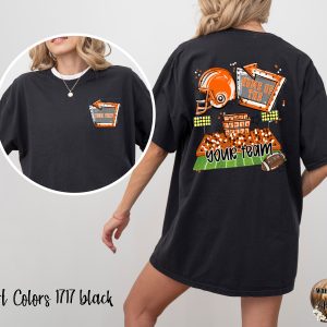 College Football T-Shirt, Custom Team T-Shirt, Game Day Shirt, Football Season Shirt, Your Team Name, Football Helmet T-Shirt