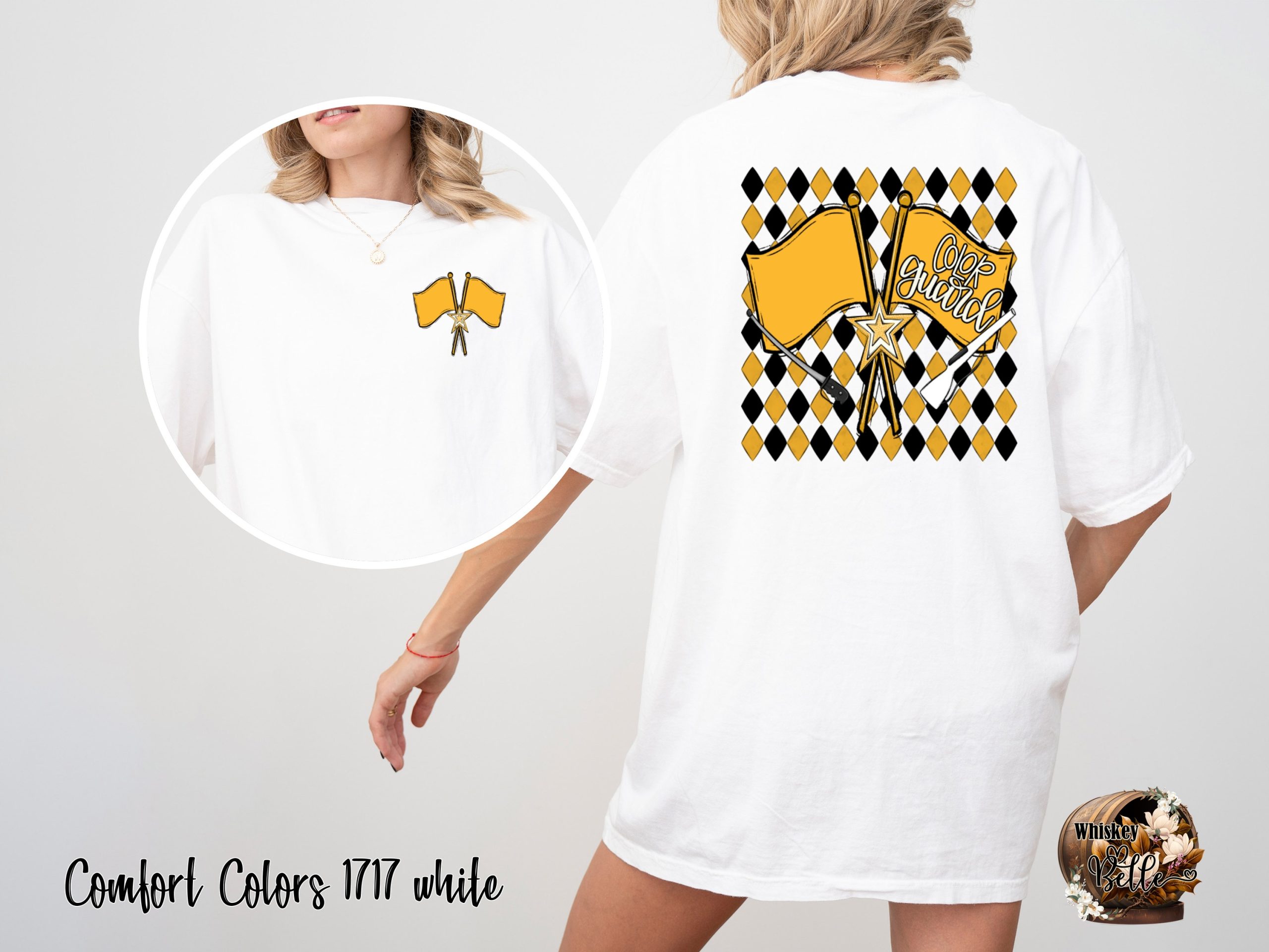 Color Guard T-Shirt, Flags, Marching Band Tee, Band Shirt, School Spirit Shirt, Gift for Color Guard Member, Winter Guard Shirt