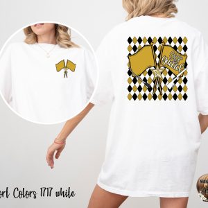 Color Guard T-Shirt, Marching Band Tee, Band Mom Gift, Winter Guard Flags Star, Colorguard Design, Competition Performance T Shirt