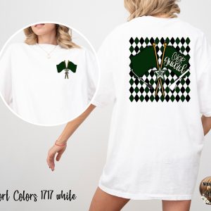 Color Guard T-Shirt, Marching Band Tee, Flag Design Shirt, Band Mom Shirt, Performance Team Gift, High School Spirit Shirt, Band Geek