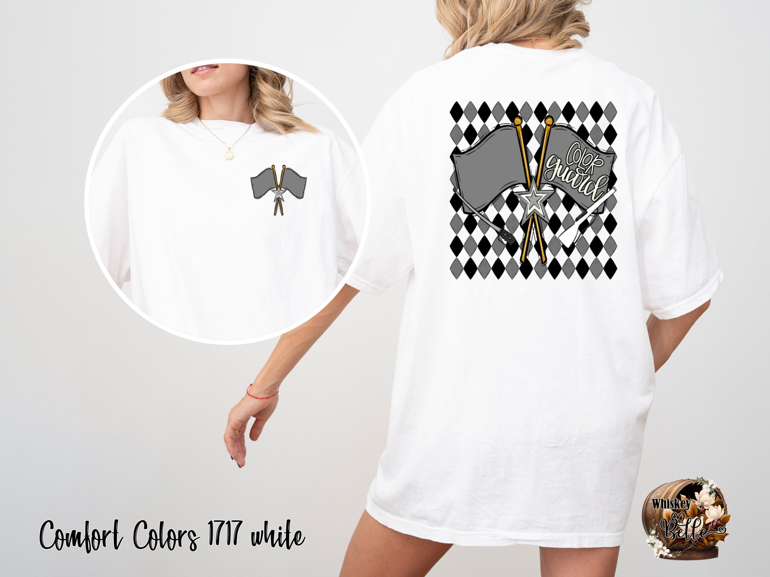 Color Guard T-Shirt, Winter Guard Shirt, Band Mom Tee, Marching Band T Shirt, Gift for Color Guard Girl, Color Guard Flag Shirt