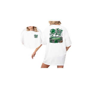 Football T-Shirt, Game Day Tee, Home Team Shirt, Custom Team T Shirt, Stadium T-Shirt, Spirit Wear, Gift for Fan, Personalized Tee