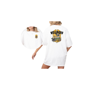 Bulldogs T Shirt, Custom Mascot Design, Football T Shirt, Game Day Apparel, Friday Night Lights Shirt, Team Spirit Tee, College T Shirt