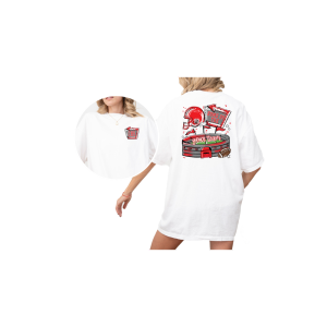 Game Day Spirit T-Shirt, Football Tee, College Home, Team Pride, School Spirit, Stadium Design, Unique Shirt, Gift Idea, Trendy Outfit