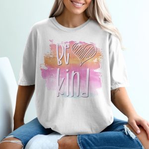 Be Kind T-Shirt, Kindness Heart Tee, Positive Vibes Shirt, Inspirational TShirt, Motivational TShirt, Trendy Shirt