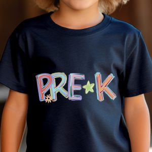 Pre K T-Shirt, Back to School Shirt, First Day of School Tee, Preschool Shirt, Cute Kids T-Shirt, Colorful Design, School Outfit