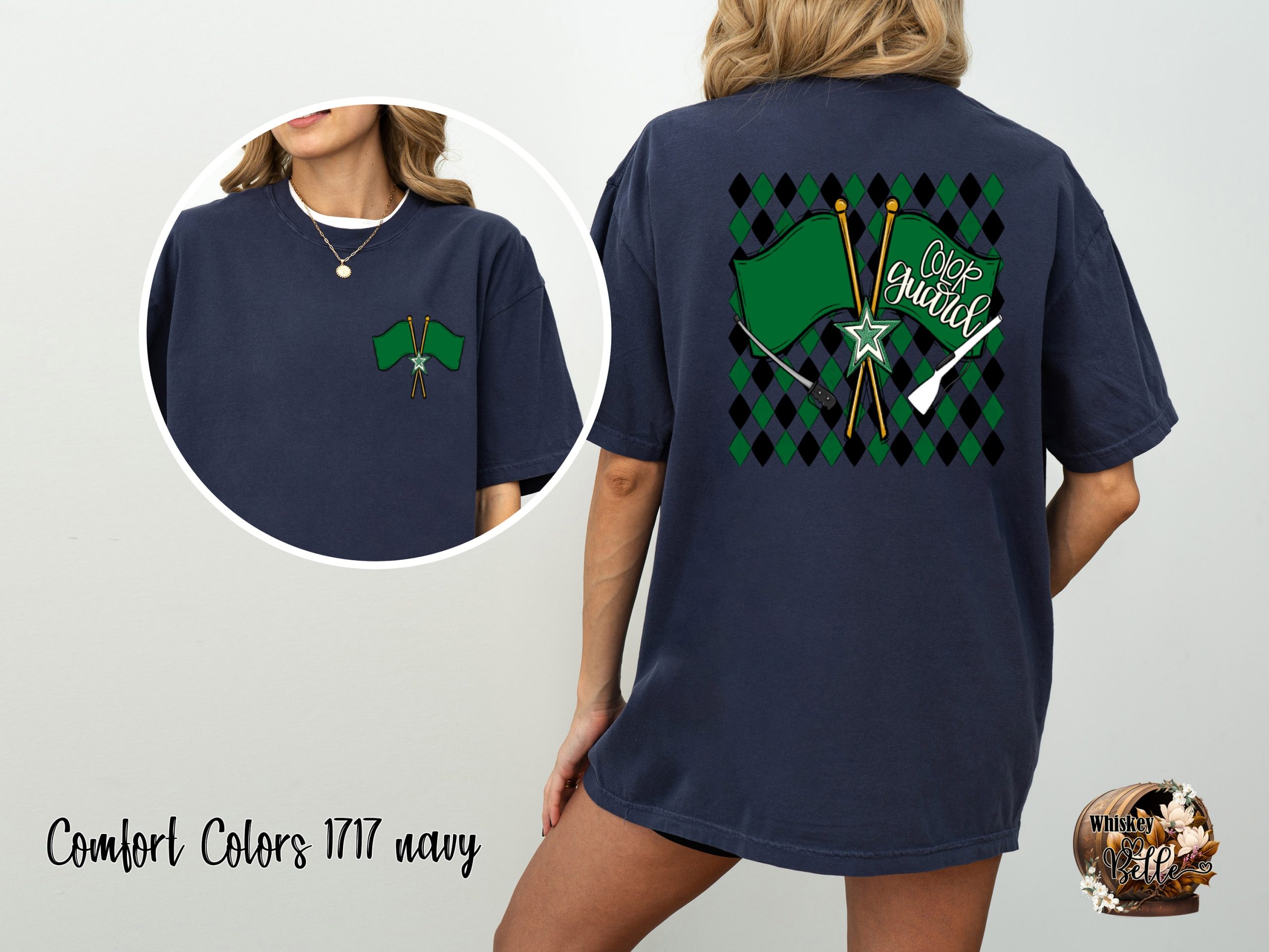 Color Guard T-Shirt, Flags T Shirt, Winter Guard Tee, Marching Band T Shirt, Band Mom Shirt, Band Dad, T Shirt - Image 4