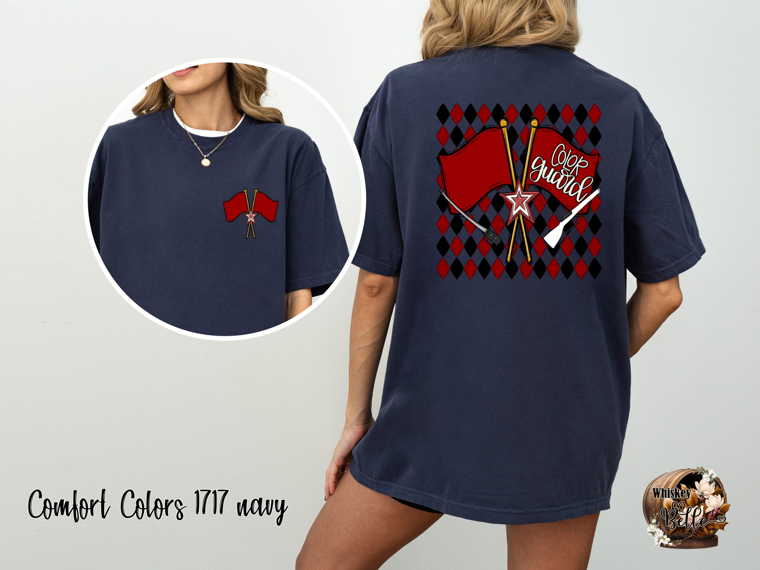 Color Guard T Shirt, Band Tee, Marching Band Shirt, Gift for Color Guard, Color Guard Mom T Shirt, Flags T Shirt, Drill Team T Shirt - Image 4