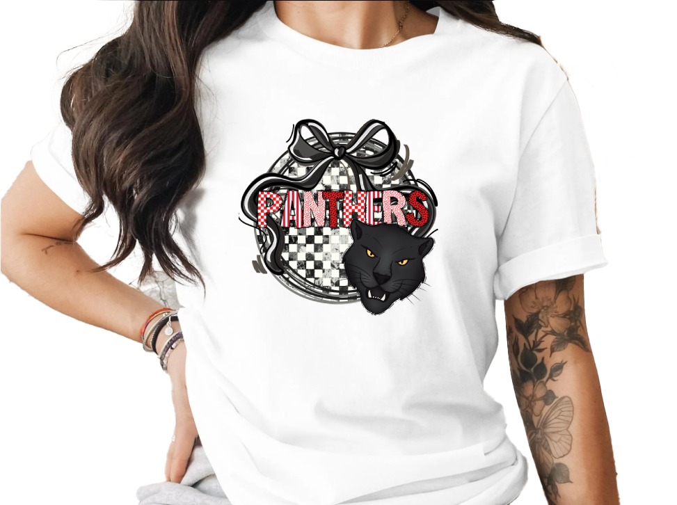 Panthers T-Shirt, Animal Print, Bold Graphic Tee, Fashionable T Shirt, Unique Design Top, Trendy Outfit, Gift Idea T-Shirt, Black Panther