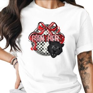 Panthers Game Day T-Shirt, Sports Tee, Team Spirit Shirt, Panther Pride, Fan Apparel, Gift for Sports Lover, School Spirit T Shirt