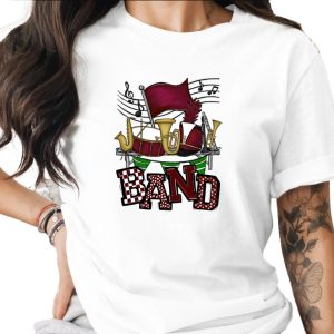 Marching Band T-Shirt, Musical Instruments, School Band Tee, Music Notes, Band Student Gift, Concert T Shirt, Band Graphic Shirt