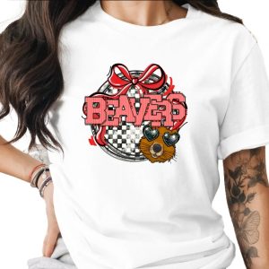 Beavers T-Shirt, Cute Animal Tee, Heart Sunglasses, Funny Beaver Shirt, Beaver Lover Gift, Trendy Graphic Tee, Graphic T-Shirt, Animal