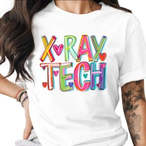 X Ray Tech T-Shirt, Cute Radiology Tee, Radiology Technician Shirt, Rad Tech Gift, Medical T-Shirt, Future X Ray Tech Tee