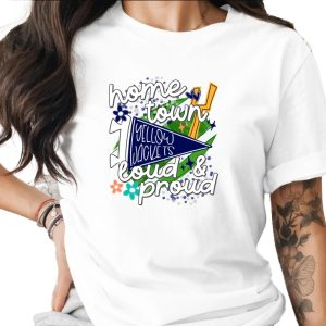 Hometown Yellow Jackets T-Shirt, Loud and Proud Tee, Spirit Wear, Football Season Apparel, School Pride Top, Gift for Fan, Game Day Shirt