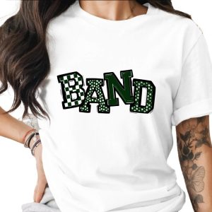 Band T Shirt, Unique Pattern Tee, Music Lover Shirt, Concert Goer Gift, Musical Band Gift, Statement T Shirt, Trending T Shirt, T Shirt