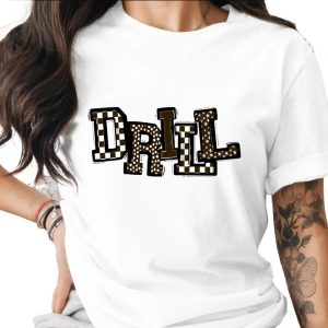 Drill T-Shirt, Dance Team Shirt, Drill Team Tee, Unique Design Top, Trendy T Shirt, Cute Graphic Tee, Gift for Dancer, Casual T Shirt