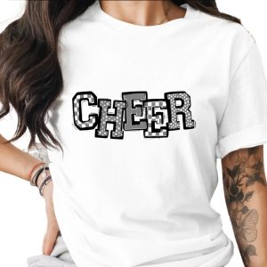 Cheer T-Shirt, Spirit Shirt, School T Shirt, Game Day Shirt, Cheerleading Shirt, Sports T Shirt, Team Shirt, Gift for Cheerleader