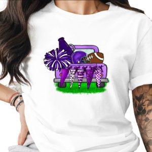 Purple Truck Tailgate Gear Game Day Fun Digital