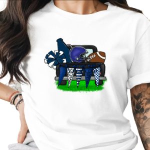 Tailgate Truck Football Season Game Day Design Digital