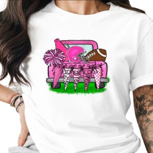 Pink Truck with Sports Gear Girls Team Spirit Digital
