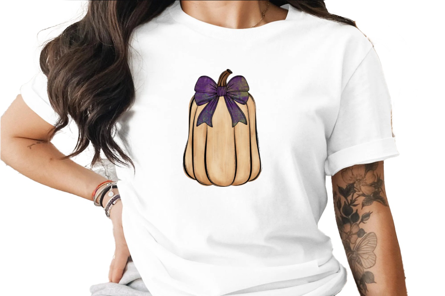 Elegant Purple Bow Pumpkin Sublimation, Rustic Autumn Fall Thanksgiving DTF Digital Download PNG, Distressed Farmhouse Decor
