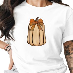 Rustic Pumpkin Bow Sublimation DTF Digital Download PNG, Fall Autumn Thanksgiving Gourd Design, Instant Download Craft File