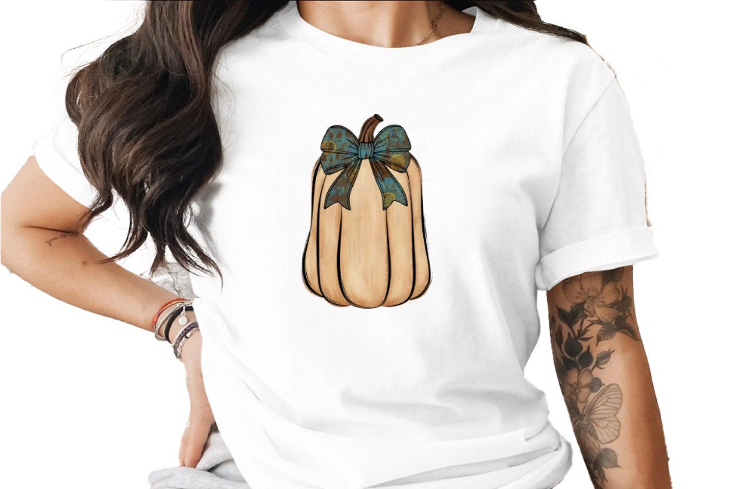 Rustic Fall Pumpkin Sublimation DTF Digital Download PNG, Autumn Harvest Design, Sunflower Bow, Distressed Farmhouse Decor, Instant Download