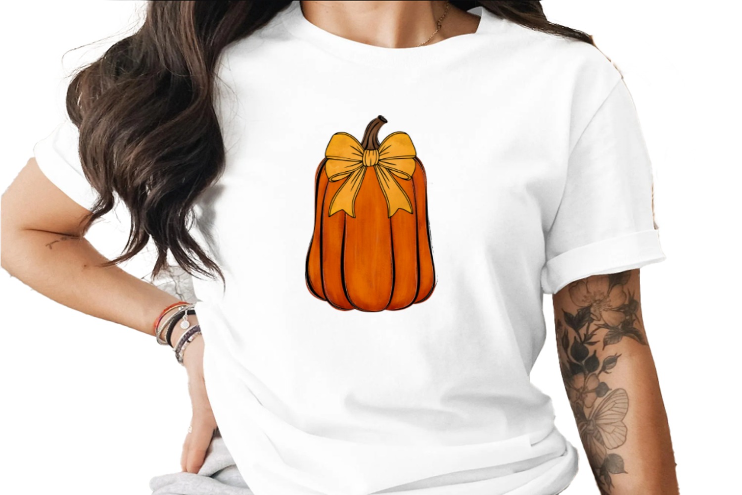 Rustic Pumpkin Bow Sublimation DTF Digital Download PNG, Fall Harvest Decor, Autumn Cute Design, Instant Download File, Thanksgiving Craft