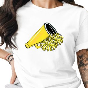 Megaphone Cheerleading Pom Poms For Cheerleaders Digital