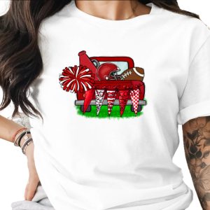 Gameday Ready Red Truck Tailgate Party Celebration Digital