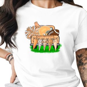 Football Gameday Sublimation Digital Download PNG, Orange Truck Tailgate Design, Team Spirit Artwork, Fan Season Instant Download PNG