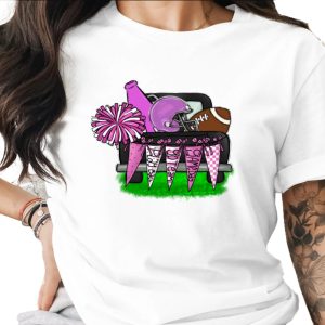 Pink Football Tailgate Truck Sublimation PNG, Gameday Go Team Play Ball Digital Download, Sports Fan Graphic Design
