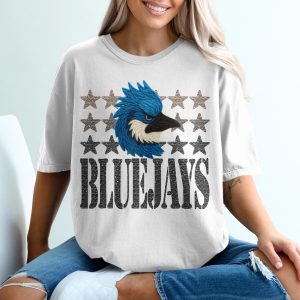 Blue Jays T-Shirt, Toronto Baseball Fan Apparel, Bird Star Design, Sports Lover Tee, Stylish Gift, Unique Graphic Top, Casual Wear