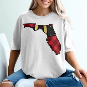Florida State T-Shirt, Unique Map Design, Stylish Graphic Tee, Travel Souvenir, Trendy Shirt, Gift Idea, State Pride, Modern Art