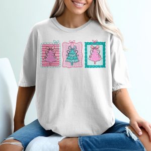 Christmas Tree T-Shirt, Holiday Tee, Cute Christmas Shirt, Festive Gift, Winter Apparel, Seasonal TShirt