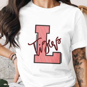 Letter L Tigers Sublimation Digital Download, Tigers PNG, DTF Designs, Sports Team Pride, School Spirit Graphic, Initial L Image