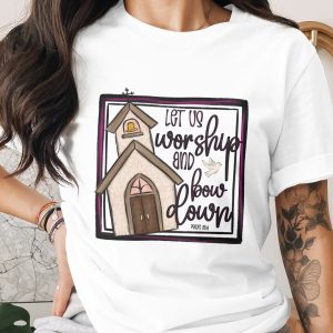 Worship Bow Down Sublimation Digital Download DTF PNG, Church Dove Christian Design, Bible Verse Art, Faith Graphic