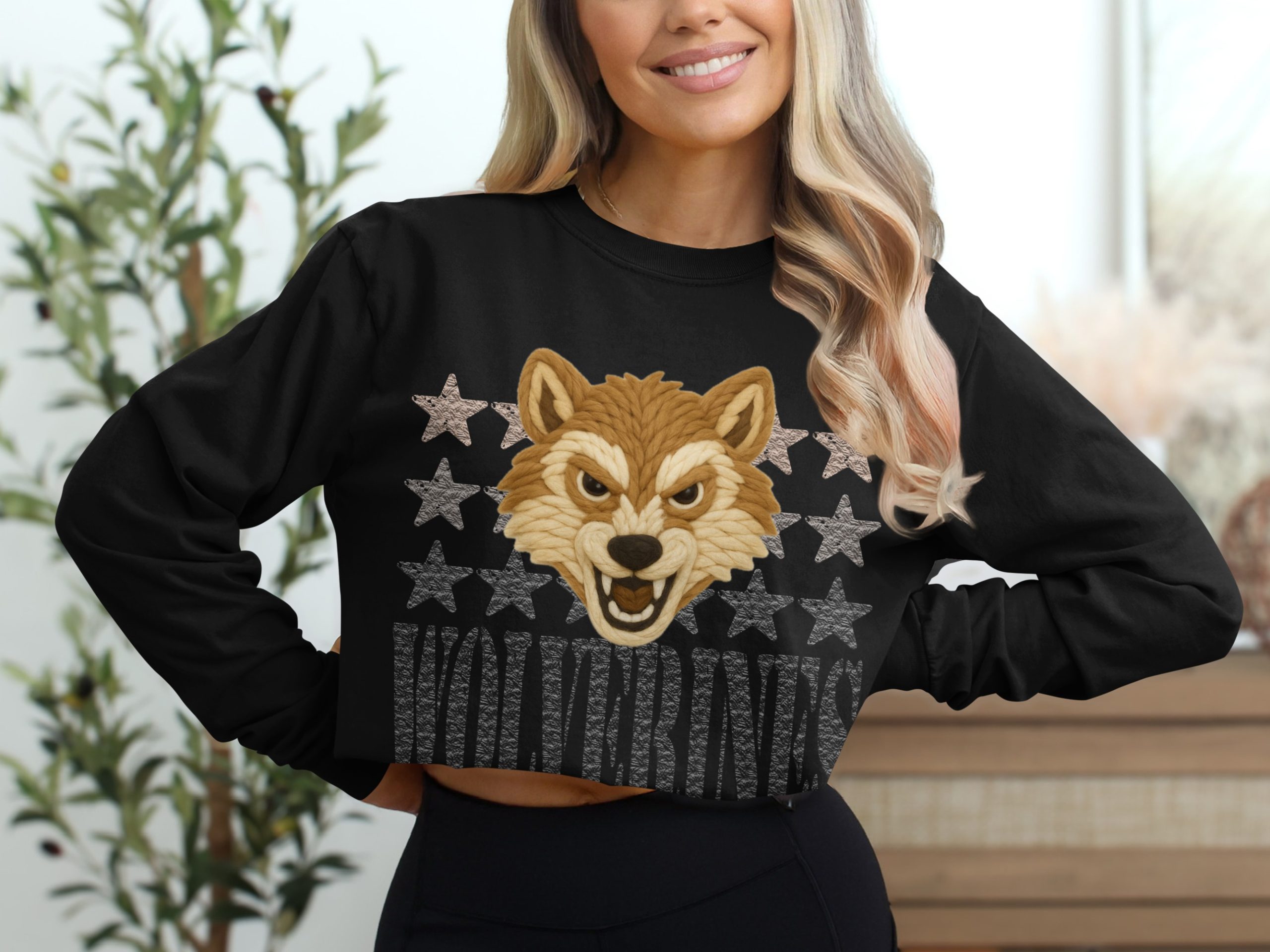 Wolverines T-Shirt, Mascot T-Shirt, Team T-Shirt, Fan Apparel, Sport T-Shirt, Graphic Tee, Animal Tee, Star T-Shirt, Stylish Tee - Image 2