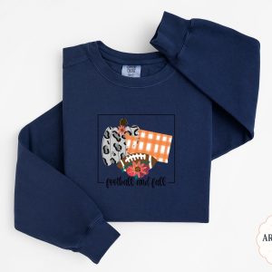 Football and Fall Sweatshirt, Pumpkin Sweatshirt, Autumn Sweatshirt, Cute Fall Sweatshirt, Thanksgiving Sweatshirt, Football Sweatshirt