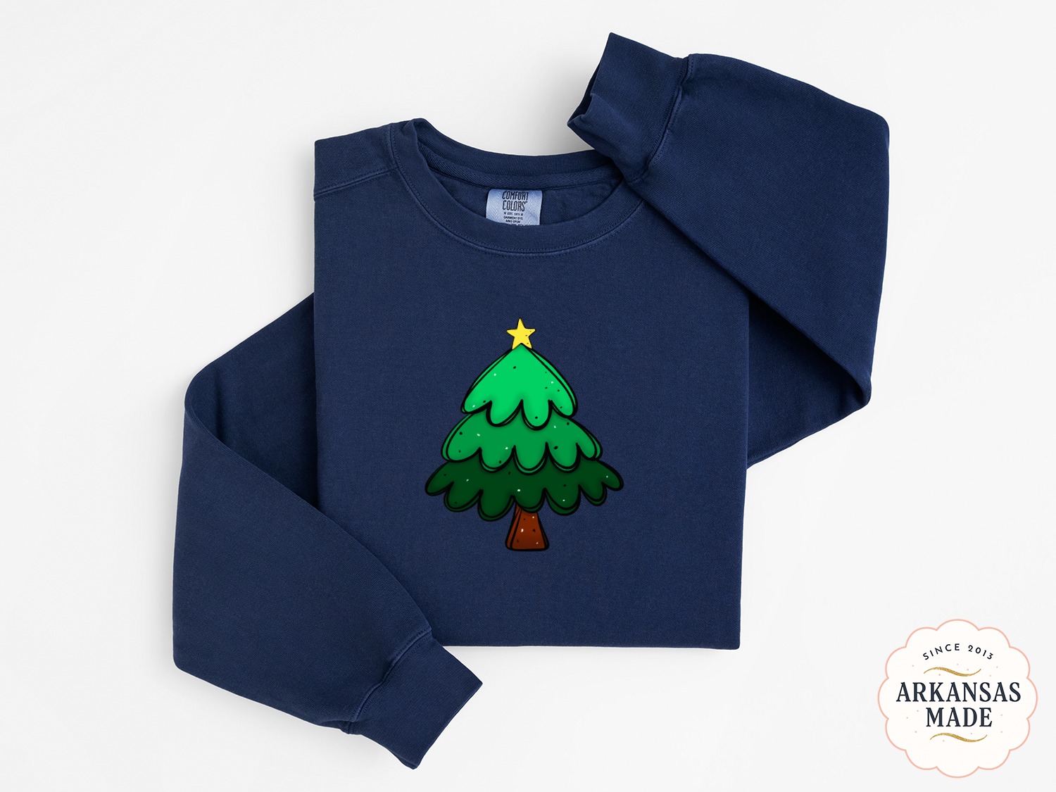 Cute Christmas Tree Sweatshirt, Holiday Season Gift, Festive Christmas Tree, Holiday Outfit, Holiday Season Sweatshirt
