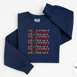 Howdy Sweatshirt, Western Sweatshirt, Cowboy Sweatshirt, Turquoise Horseshoe Sweatshirt, Plaid and Leopard Sweatshirt, Graphic Sweatshirt