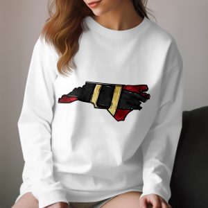 North Carolina Long Sleeve T-Shirt, NC State Pride Apparel, Home State Gift, Stylish NC Design, Southern Comfort Fashion, North Carolina