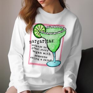 Margarita Long Sleeve T-Shirt, Funny Drink Tee, Party Top, Happy Hour Shirt, Margarita Lover Gift, Drinking Saying Shirt, Cocktail Tee