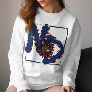 ND Sunflower Long Sleeve T-Shirt, North Dakota Pride Apparel, Patriotic State Souvenir, ND Gift Idea, USA State Flower Shirt
