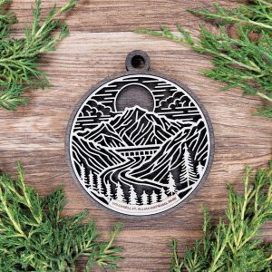 Wrangell National Park Sign or Ornament, Made to order