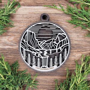 Zion National Park Sign or Ornament, Made to order