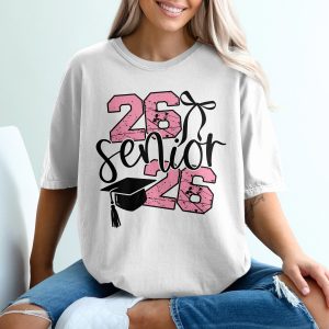 Senior 2026 T-Shirt, Graduation Gift, Class of 2026 Shirt, Graduation T Shirt, Graduation Party Tee, Graduation Gift Idea