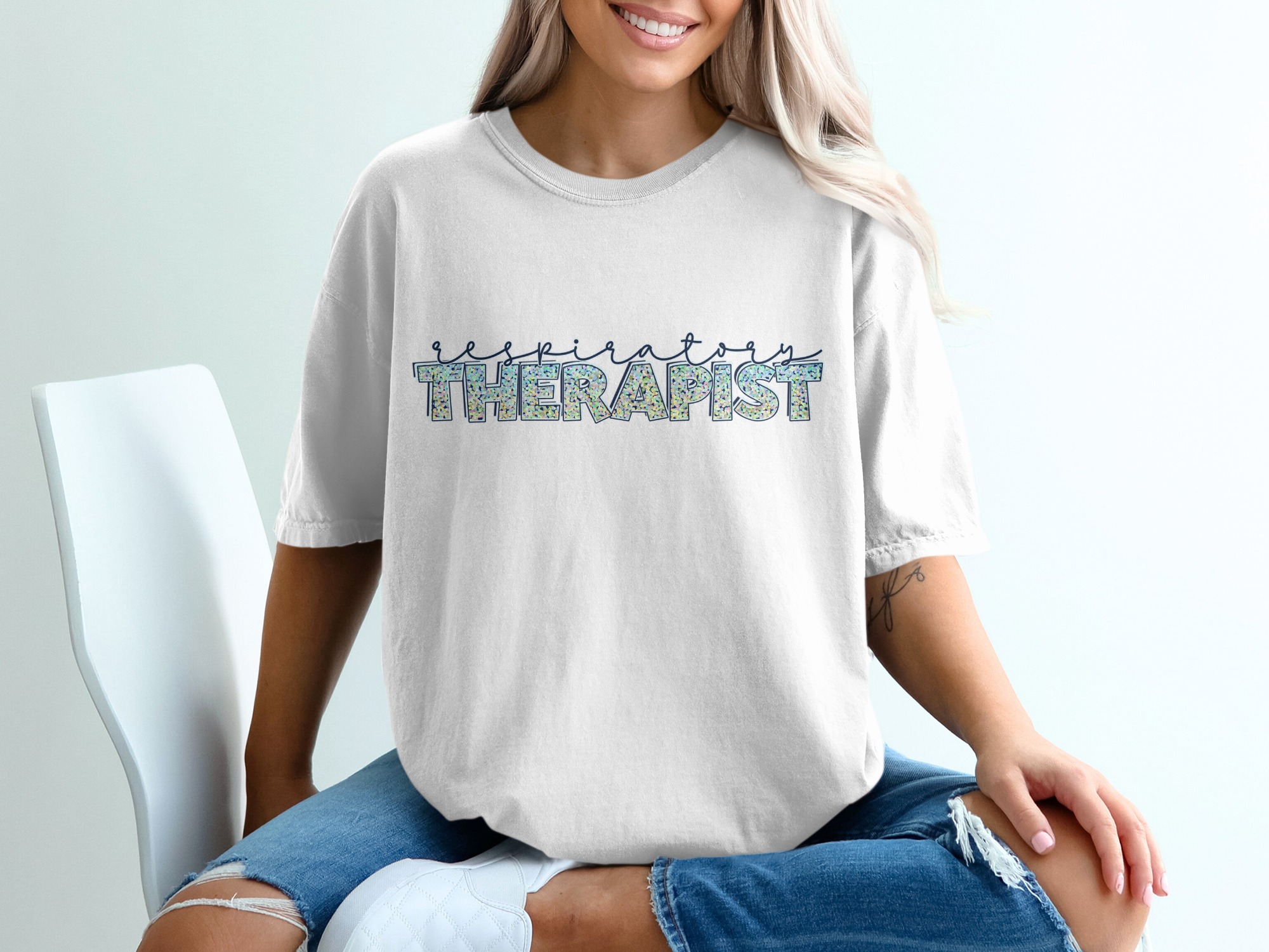 Respiratory Therapist T-Shirt, Cute Therapist Shirt, Gift for RT, Medical T Shirt, Healthcare Worker Tee, Respiratory Therapy Apparel