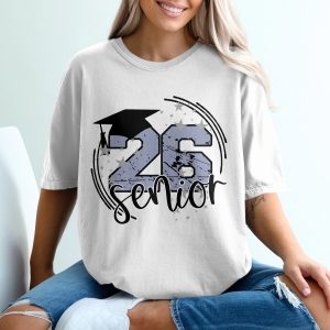 Senior 2026 T-Shirt, Graduation Gift, Class of 2026, Grad Party Tee, Graduation Cap T-Shirt, Graduation Shirt, High School Graduation