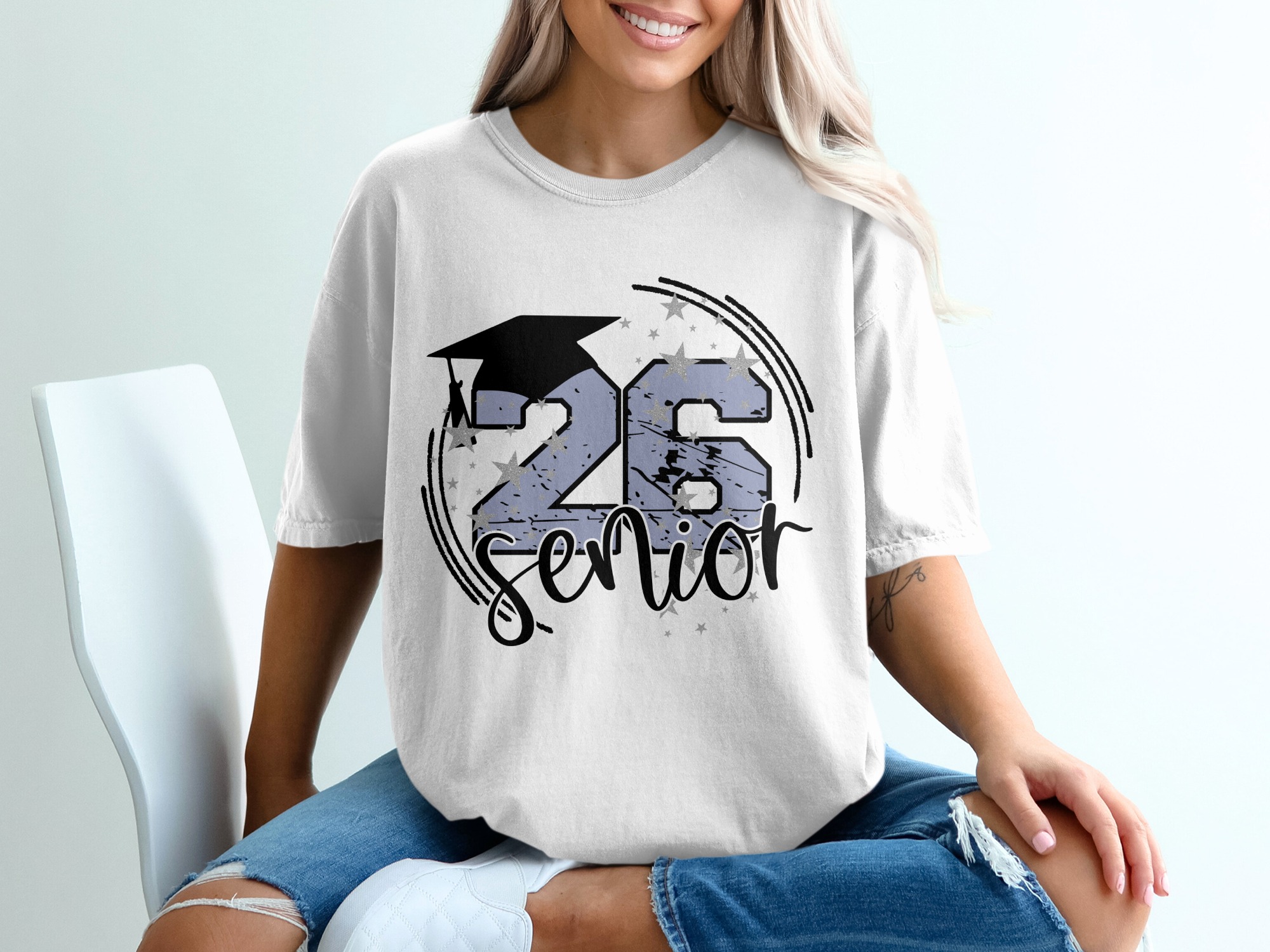 Senior 2026 T-Shirt, Graduation Gift, Class of 2026, Grad Party Tee, Graduation Cap T-Shirt, Graduation Shirt, High School Graduation